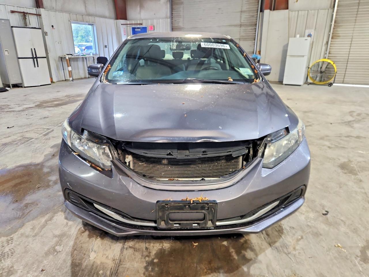 2015 Honda Civic Lx Gray vin: 19XFB2F57FE283130