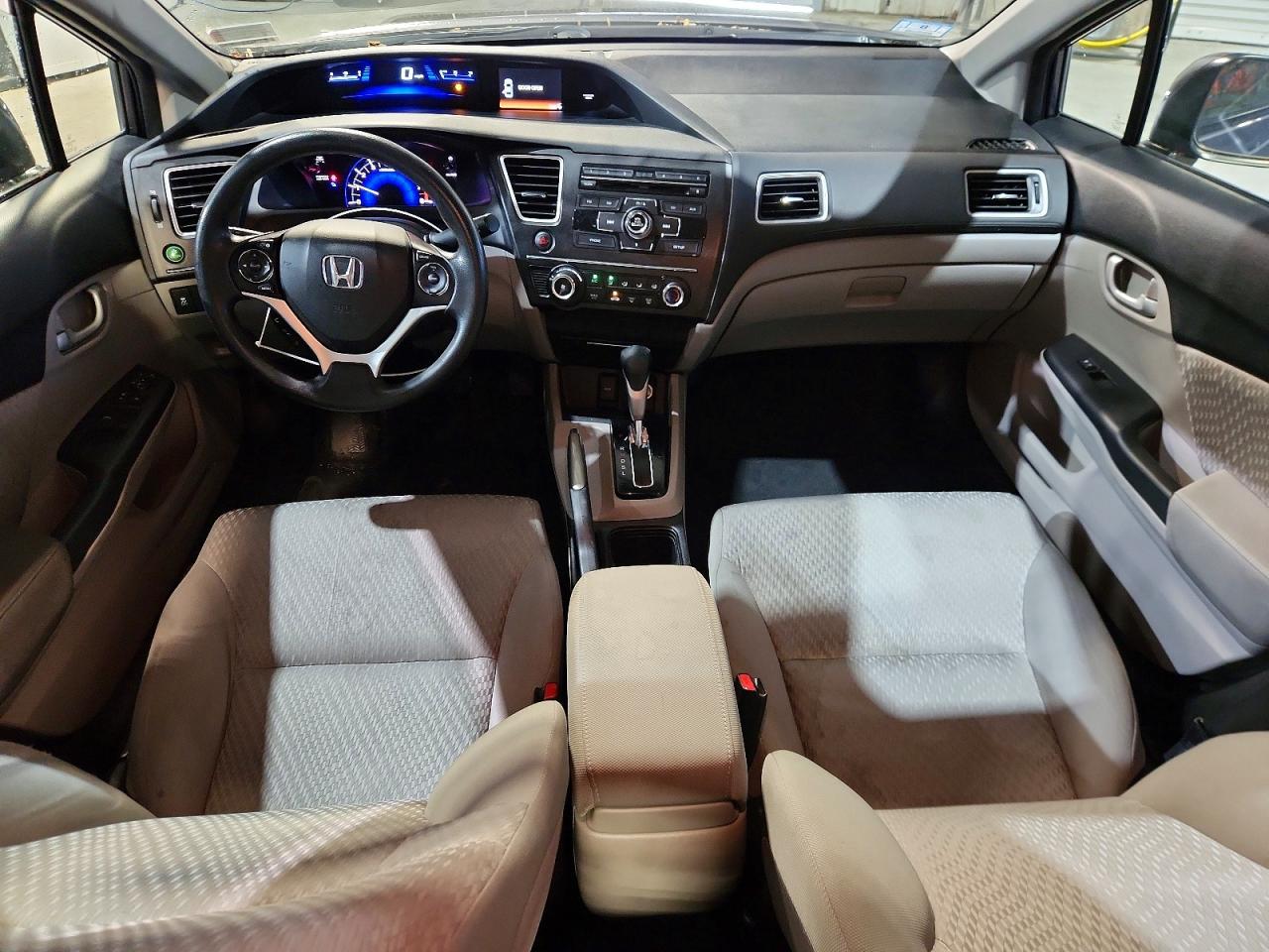 2015 Honda Civic Lx Gray vin: 19XFB2F57FE283130