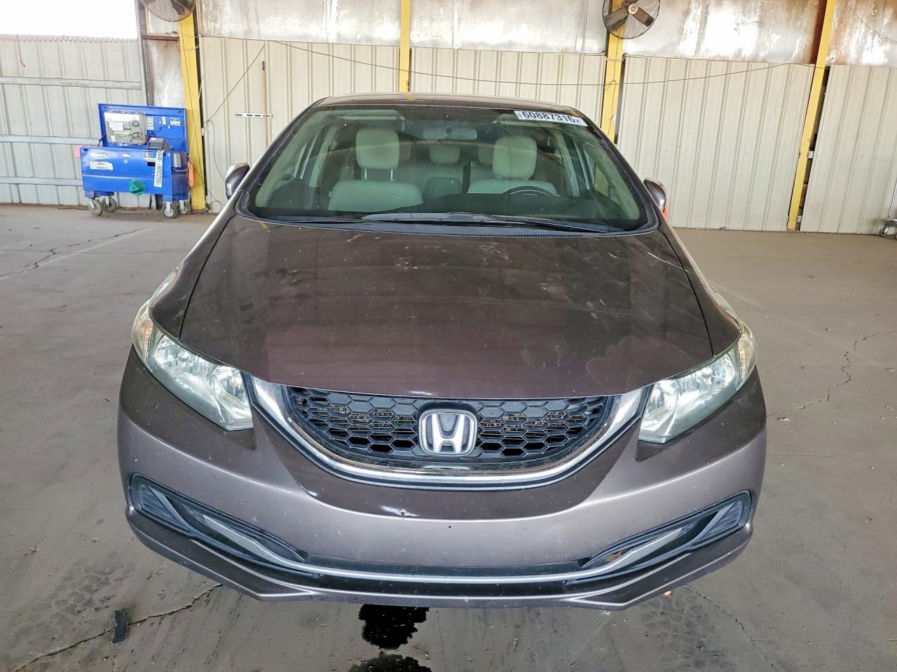 2015 Honda Civic Lx Brown vin: 19XFB2F57FE290739