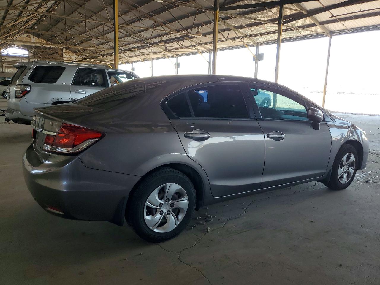 2015 Honda Civic Lx Brown vin: 19XFB2F57FE290739