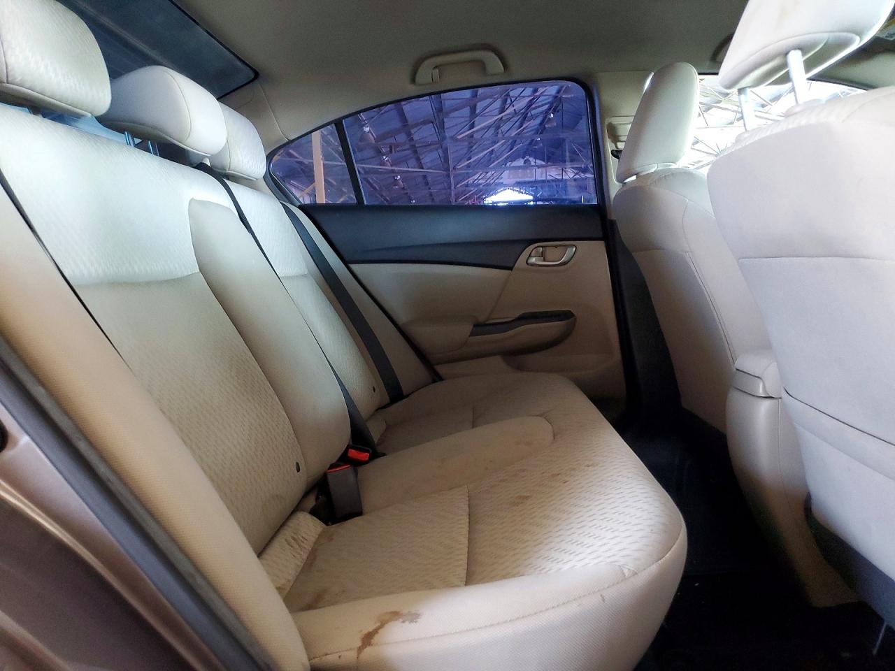 2015 Honda Civic Lx Brown vin: 19XFB2F57FE290739