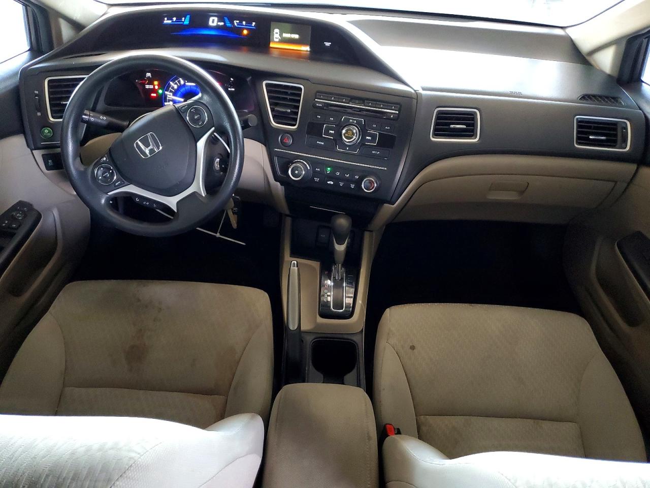 2015 Honda Civic Lx Brown vin: 19XFB2F57FE290739