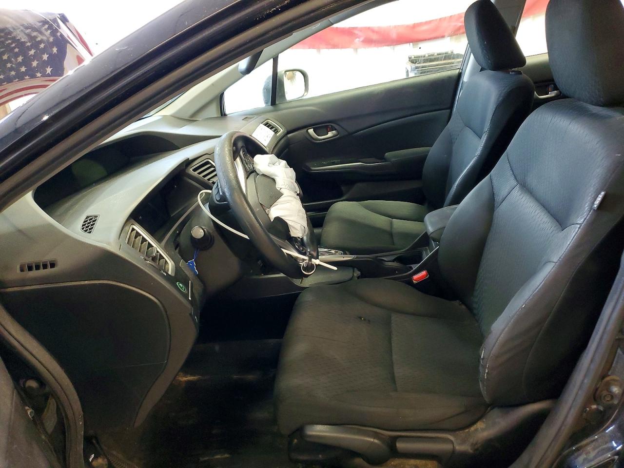 2015 Honda Civic Lx Black vin: 19XFB2F57FE295763