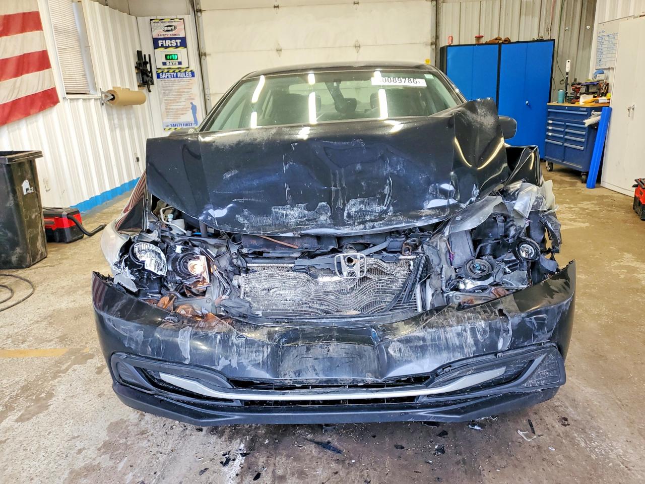2015 Honda Civic Lx Black vin: 19XFB2F57FE295763