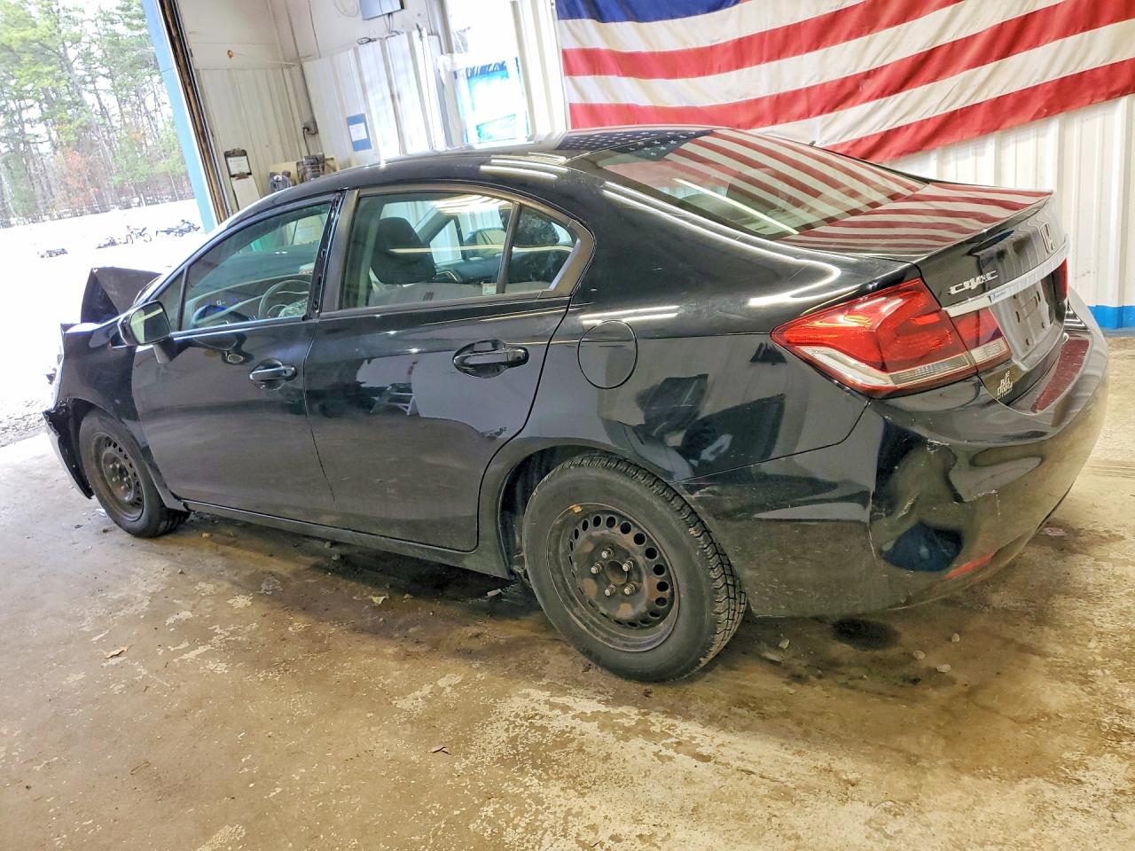 2015 Honda Civic Lx Black vin: 19XFB2F57FE295763