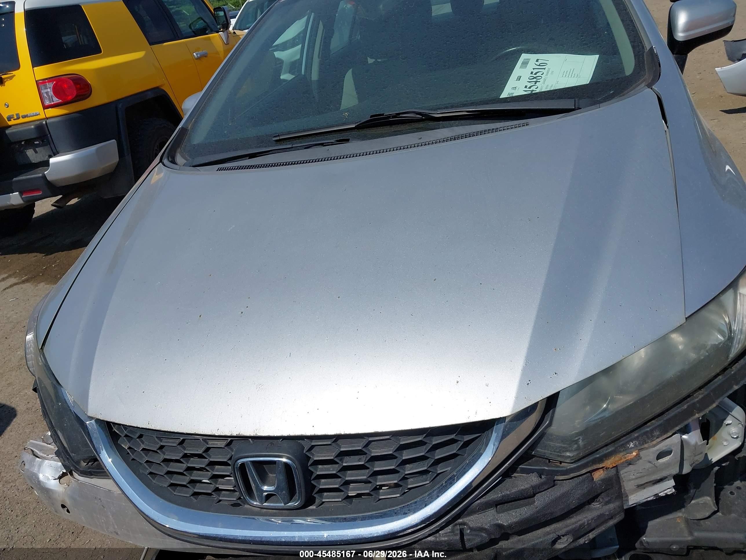 2015 Honda Civic Lx Silver vin: 19XFB2F57FE296346