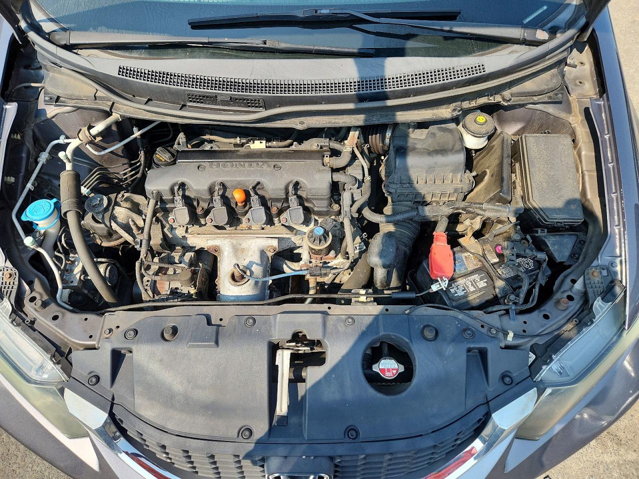 2015 Honda Civic Lx Gray vin: 19XFB2F57FE701718