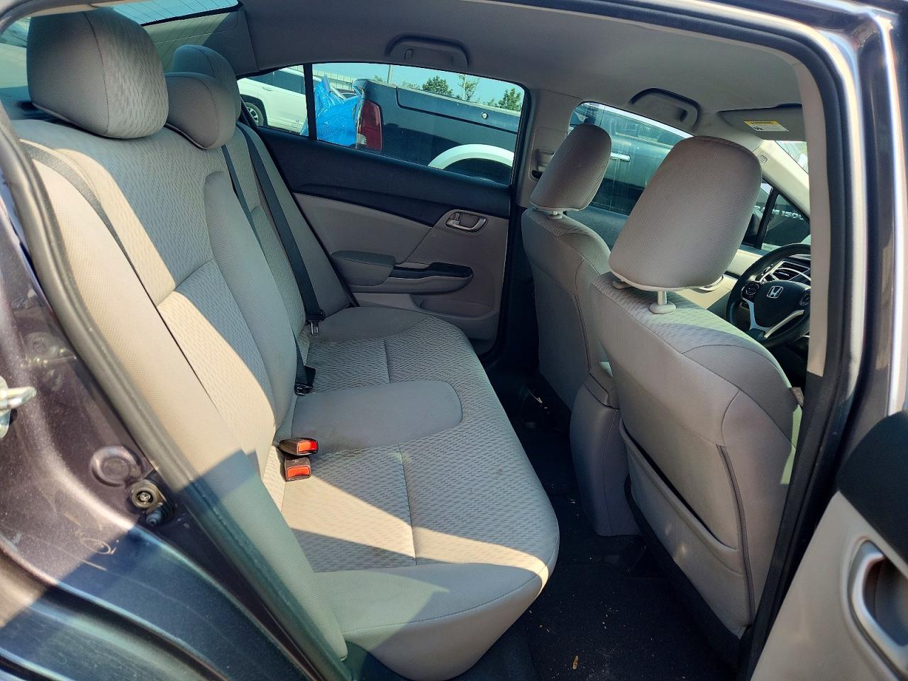 2015 Honda Civic Lx Gray vin: 19XFB2F57FE701718