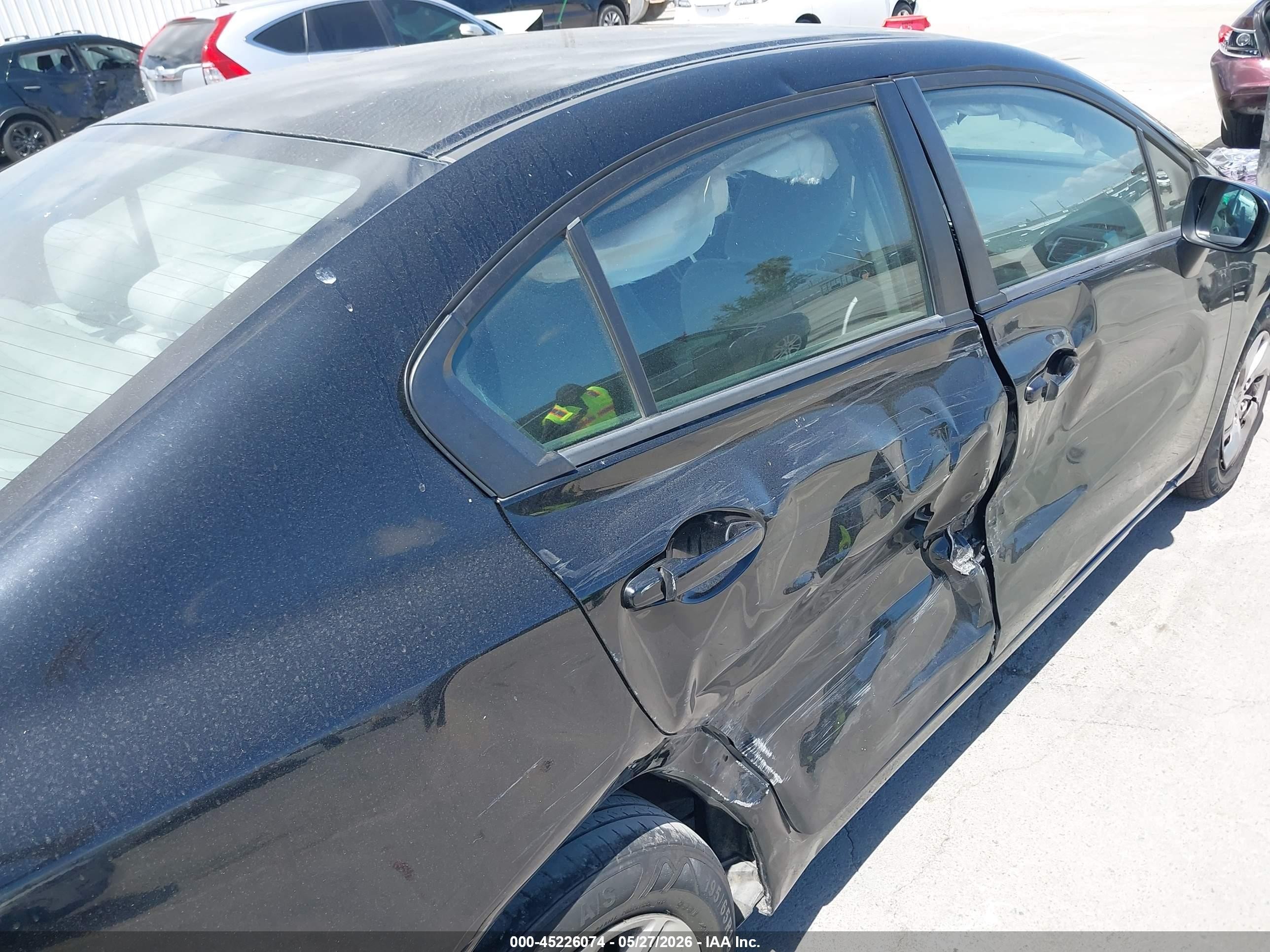 2015 Honda Civic Lx Black vin: 19XFB2F57FE706322