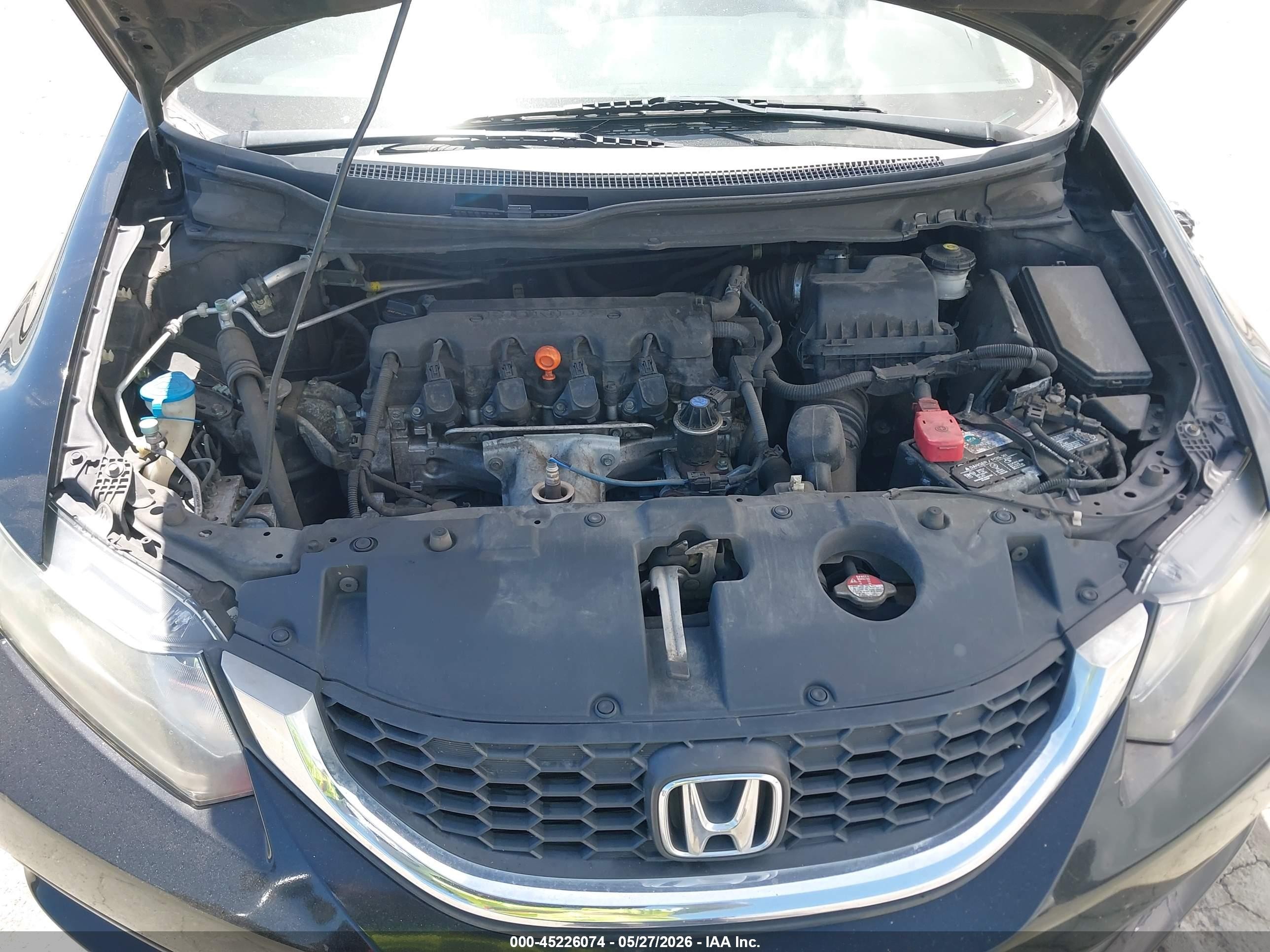 2015 Honda Civic Lx Black vin: 19XFB2F57FE706322