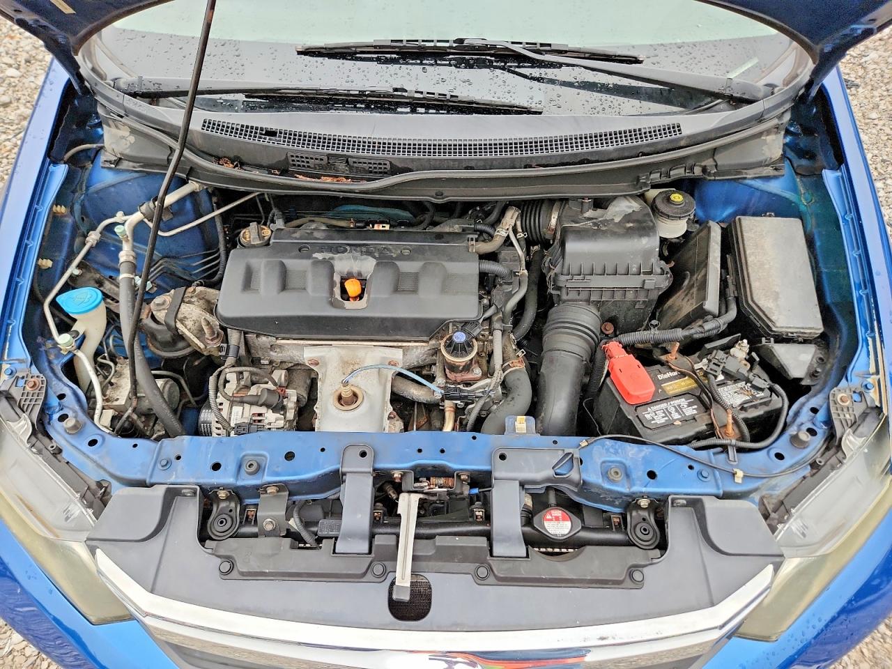 2012 Honda Civic Lx Blue vin: 19XFB2F58CE001329