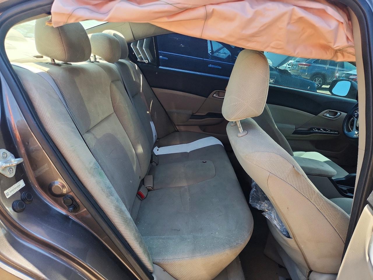 2012 Honda Civic Lx Gray vin: 19XFB2F58CE003081