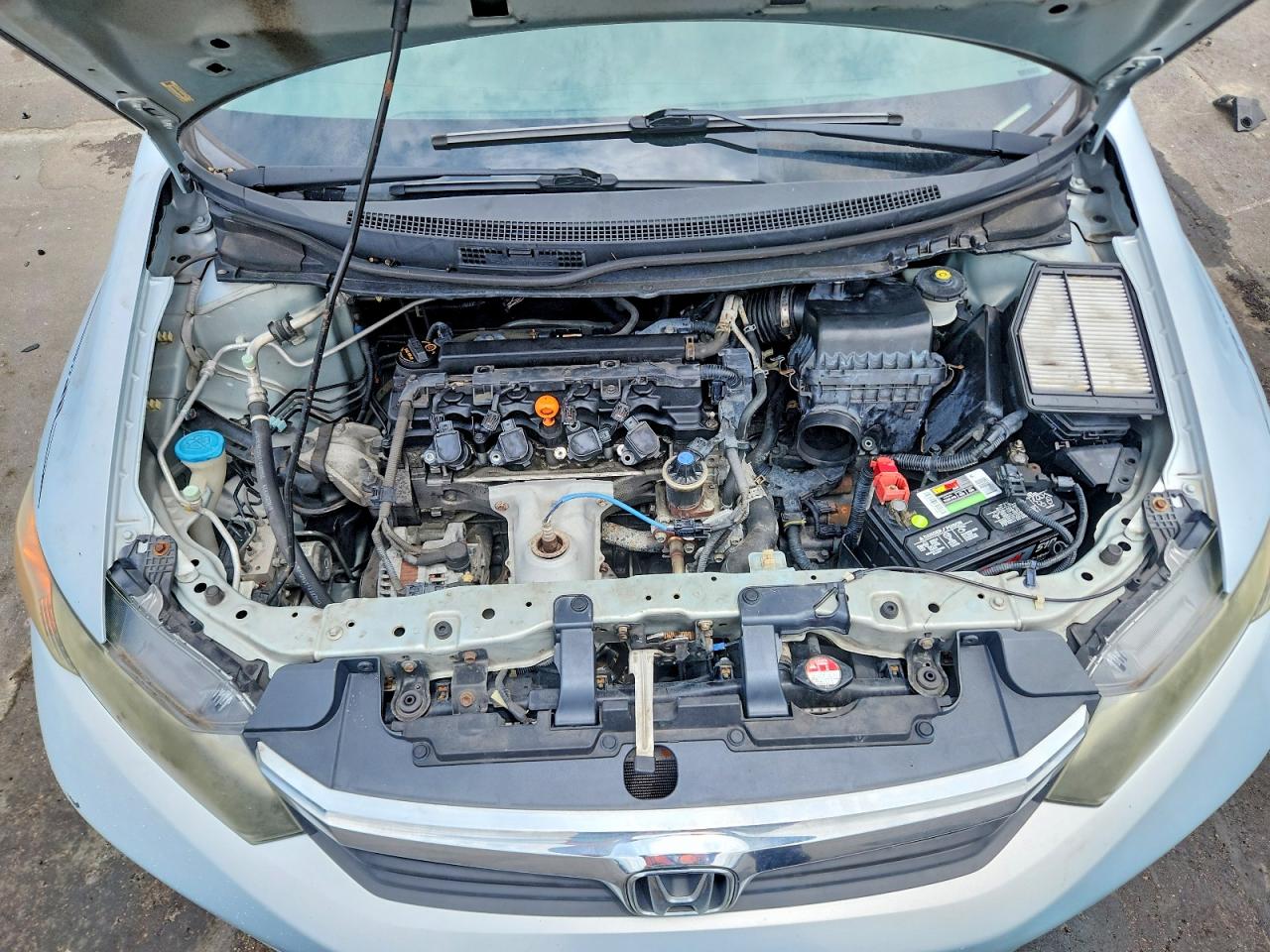 2012 Honda Civic Lx Синий vin: 19XFB2F58CE012069