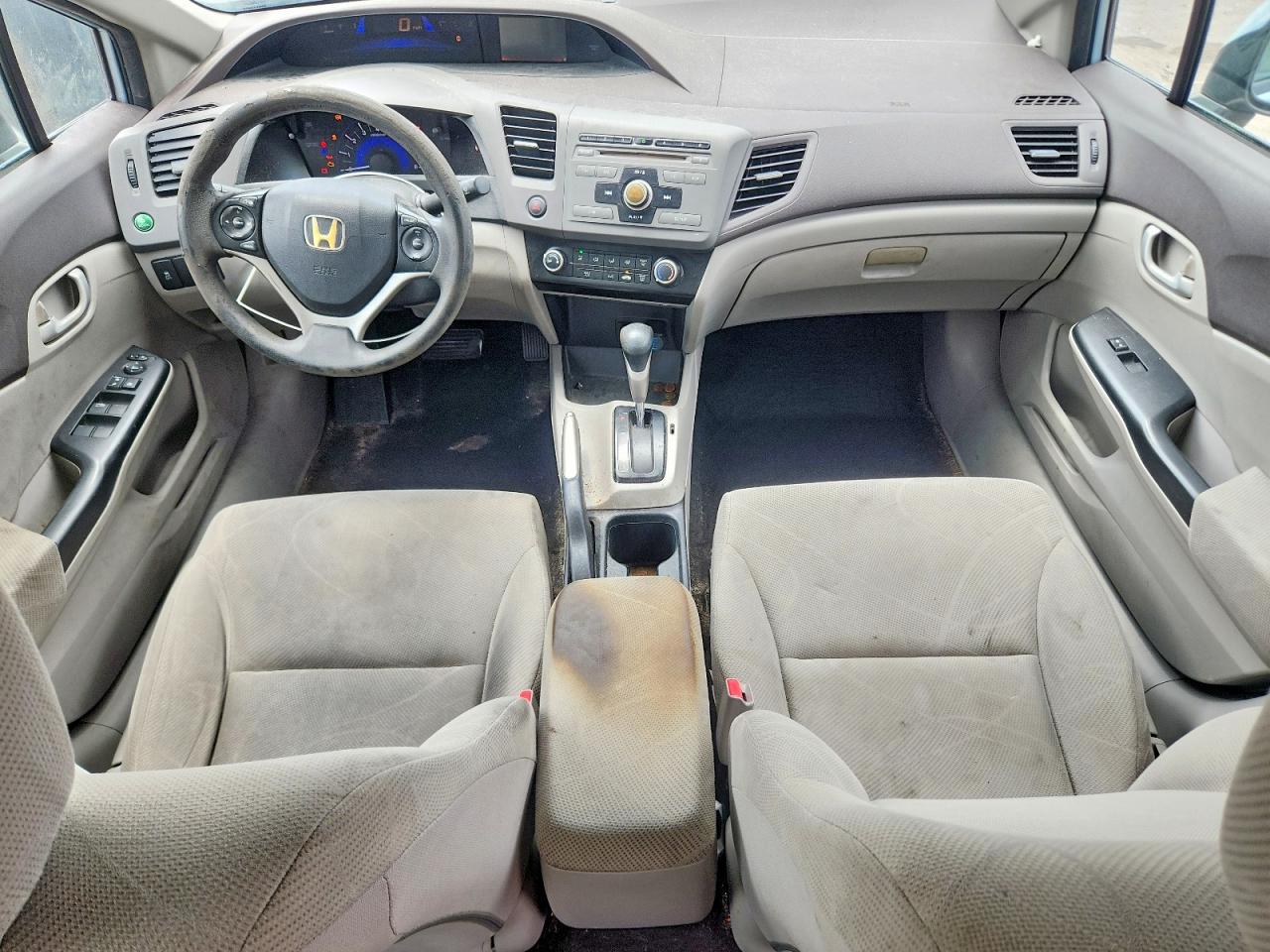 2012 Honda Civic Lx Синий vin: 19XFB2F58CE012069