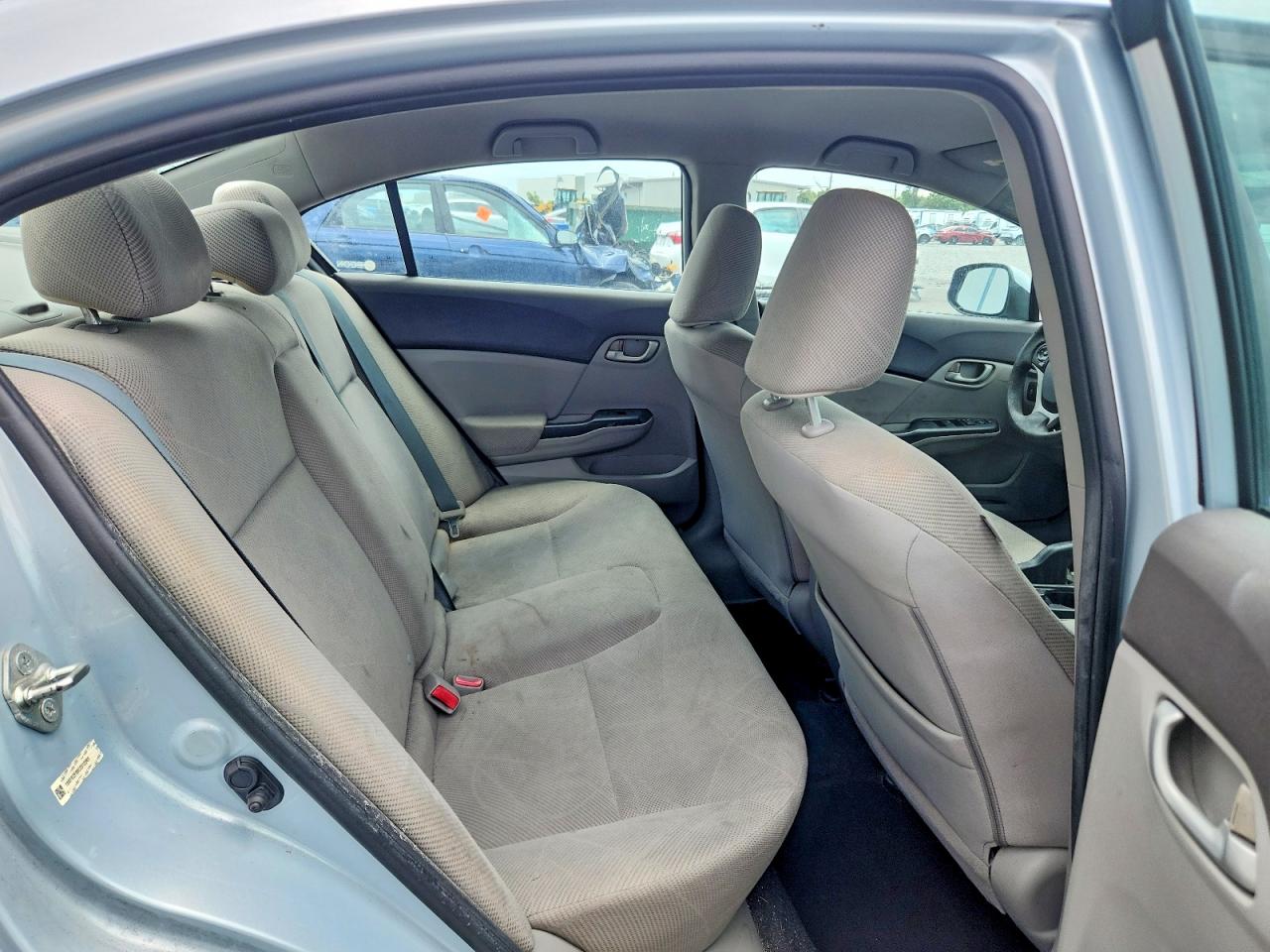 2012 Honda Civic Lx Синий vin: 19XFB2F58CE012069