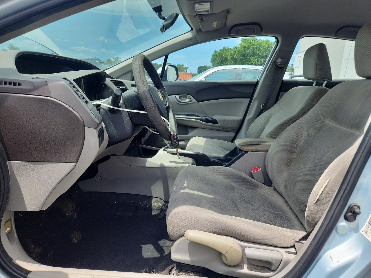 2012 Honda Civic Lx Синий vin: 19XFB2F58CE012069