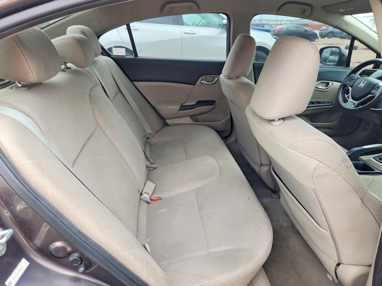 2012 Honda Civic Lx Gray vin: 19XFB2F58CE041829