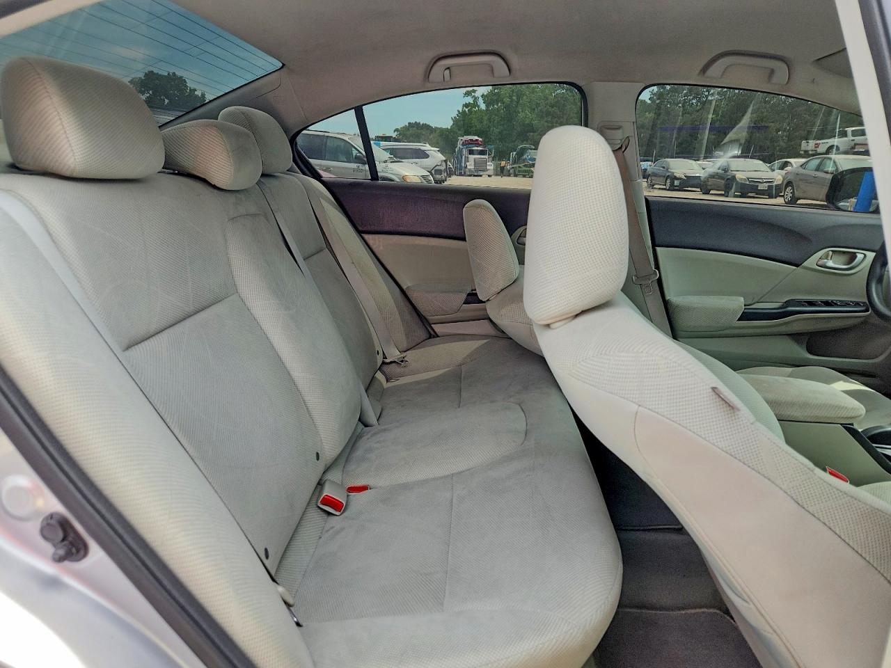 2012 Honda Civic Lx Silver vin: 19XFB2F58CE042656