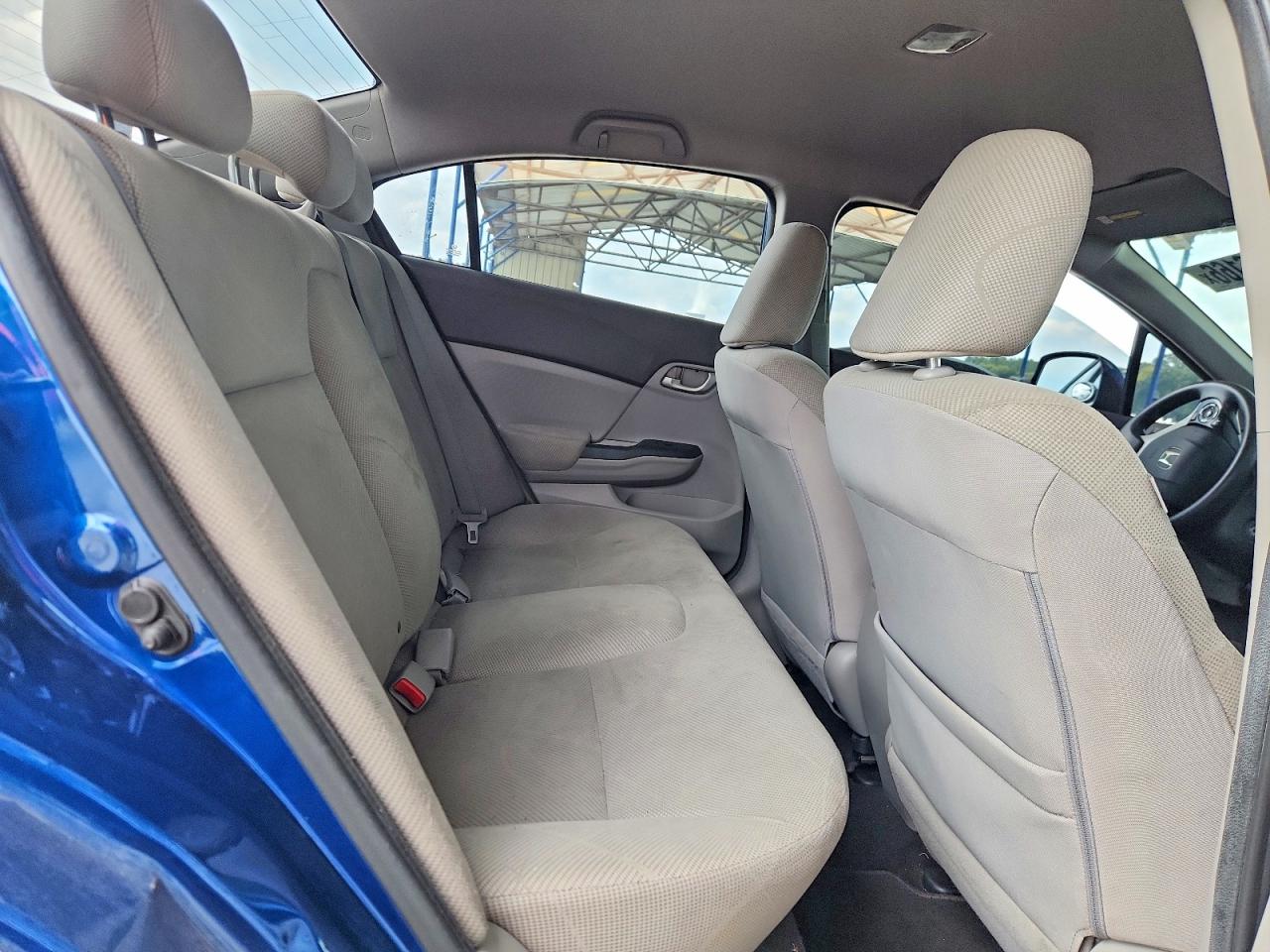 2012 Honda Civic Lx Blue vin: 19XFB2F58CE062938