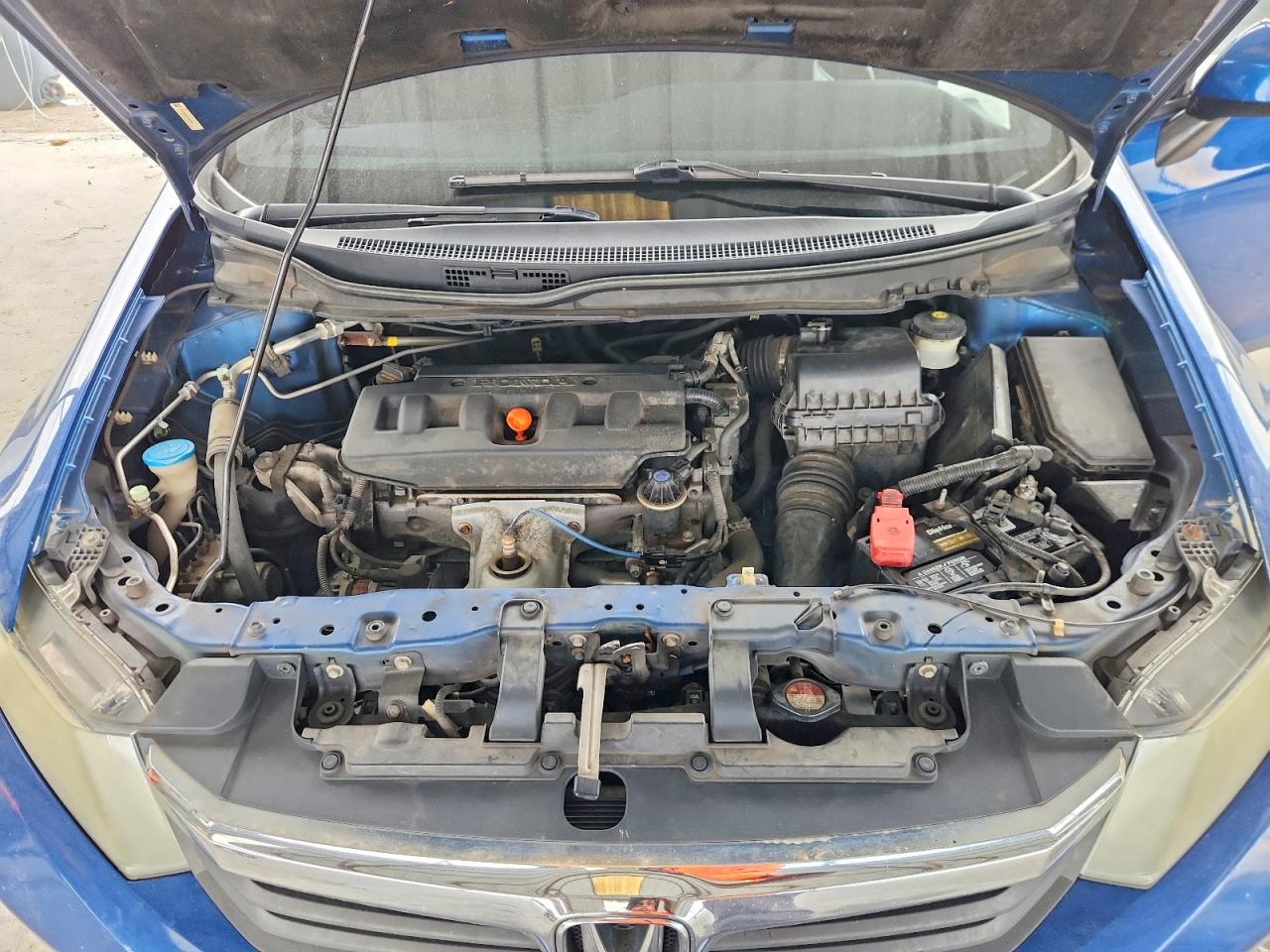 2012 Honda Civic Lx Blue vin: 19XFB2F58CE062938
