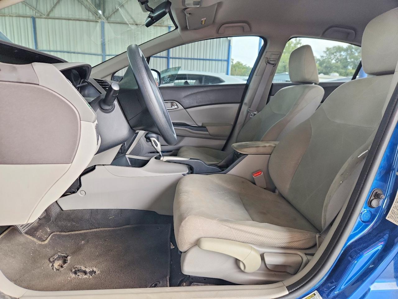 2012 Honda Civic Lx Blue vin: 19XFB2F58CE062938