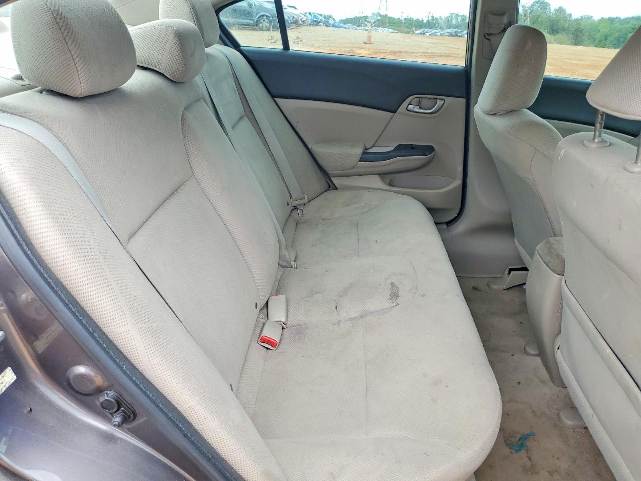 2012 Honda Civic Lx Gray vin: 19XFB2F58CE065211