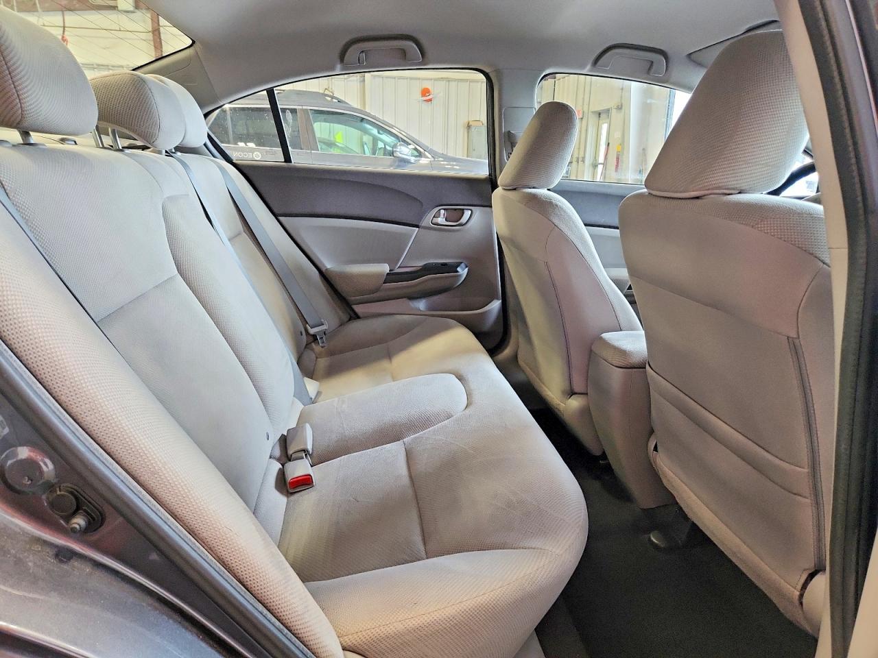 2012 Honda Civic Lx Gray vin: 19XFB2F58CE074667