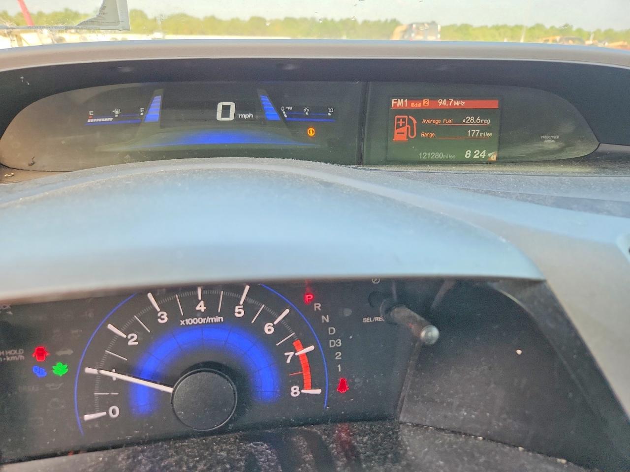 2012 Honda Civic Lx White vin: 19XFB2F58CE103438