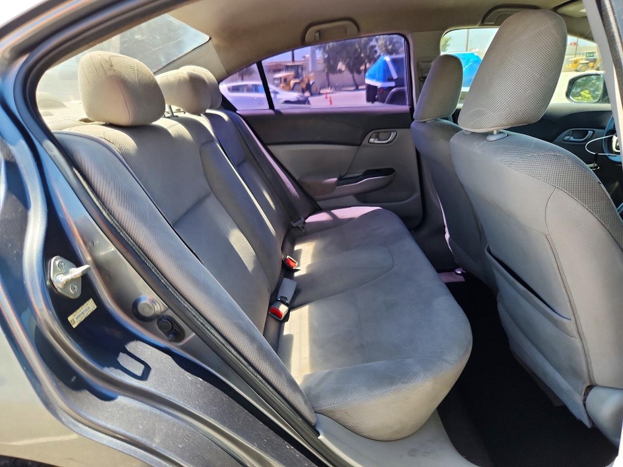 2012 Honda Civic Lx Gray vin: 19XFB2F58CE302344