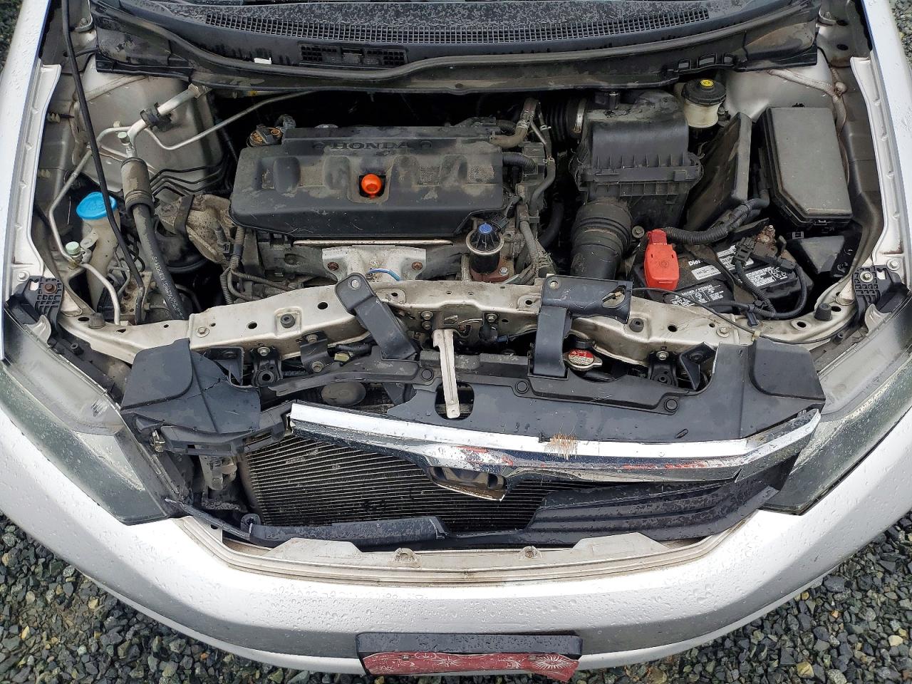 2012 Honda Civic Lx Silver vin: 19XFB2F58CE359742