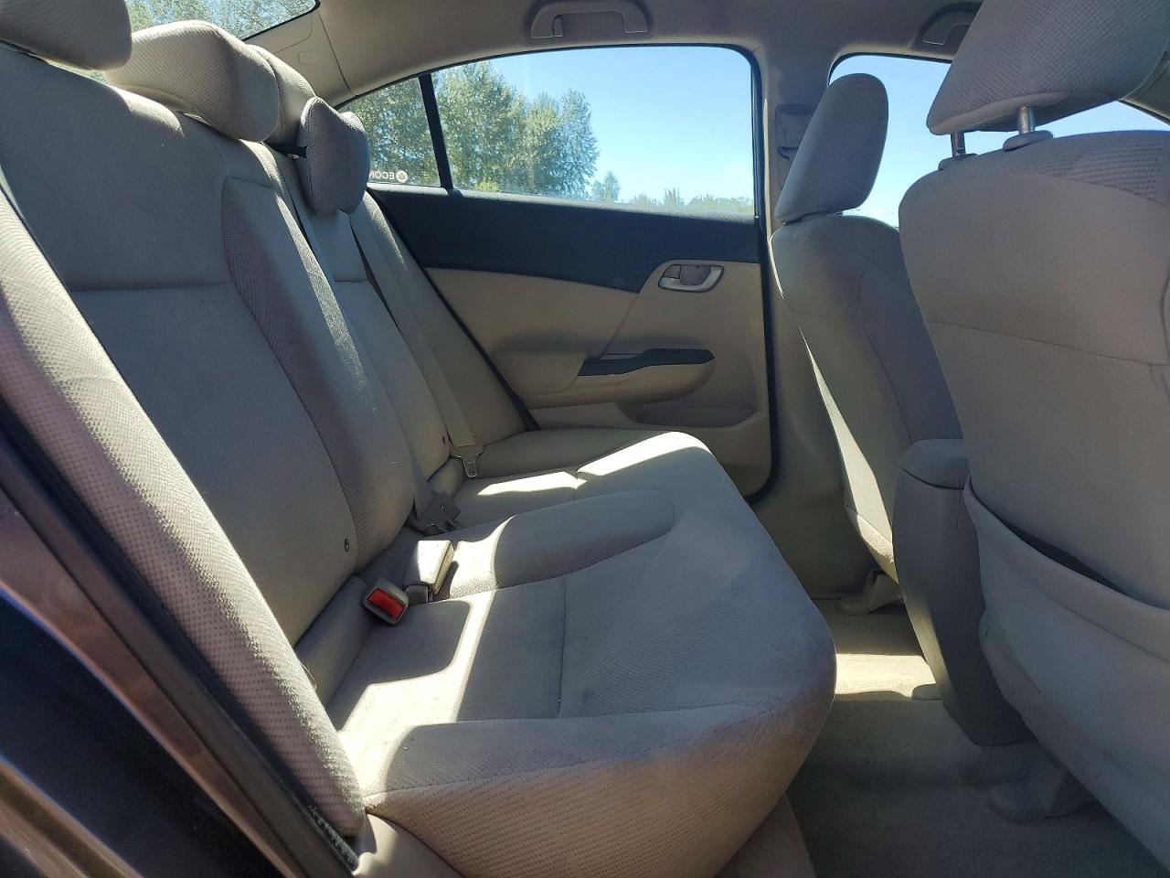 2012 Honda Civic Lx Gray vin: 19XFB2F58CE372944