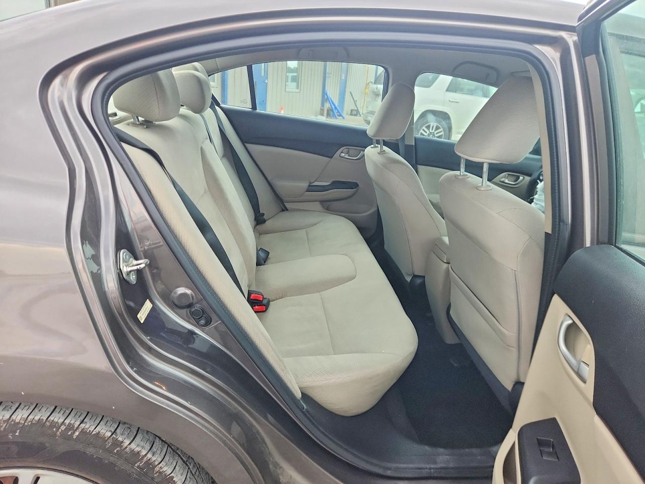 2013 Honda Civic Lx Gray vin: 19XFB2F58DE007147