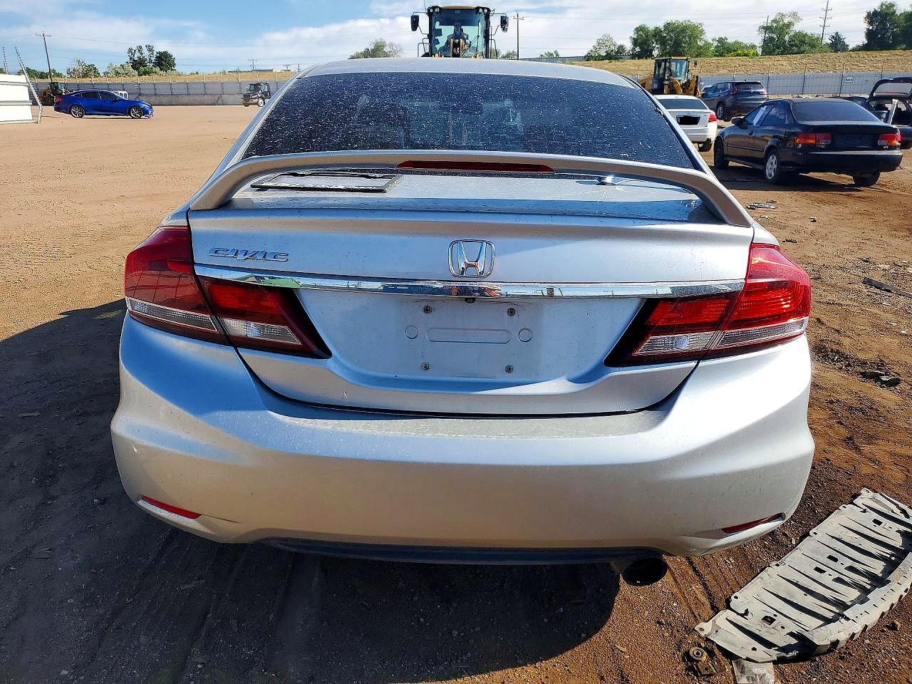 2013 Honda Civic Lx Серебряный vin: 19XFB2F58DE028001