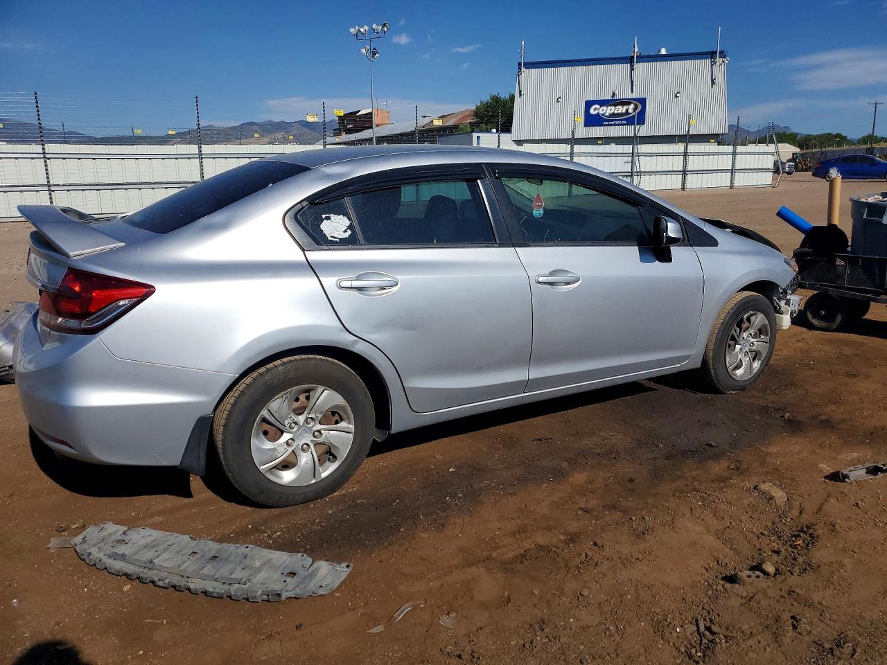 2013 Honda Civic Lx Серебряный vin: 19XFB2F58DE028001
