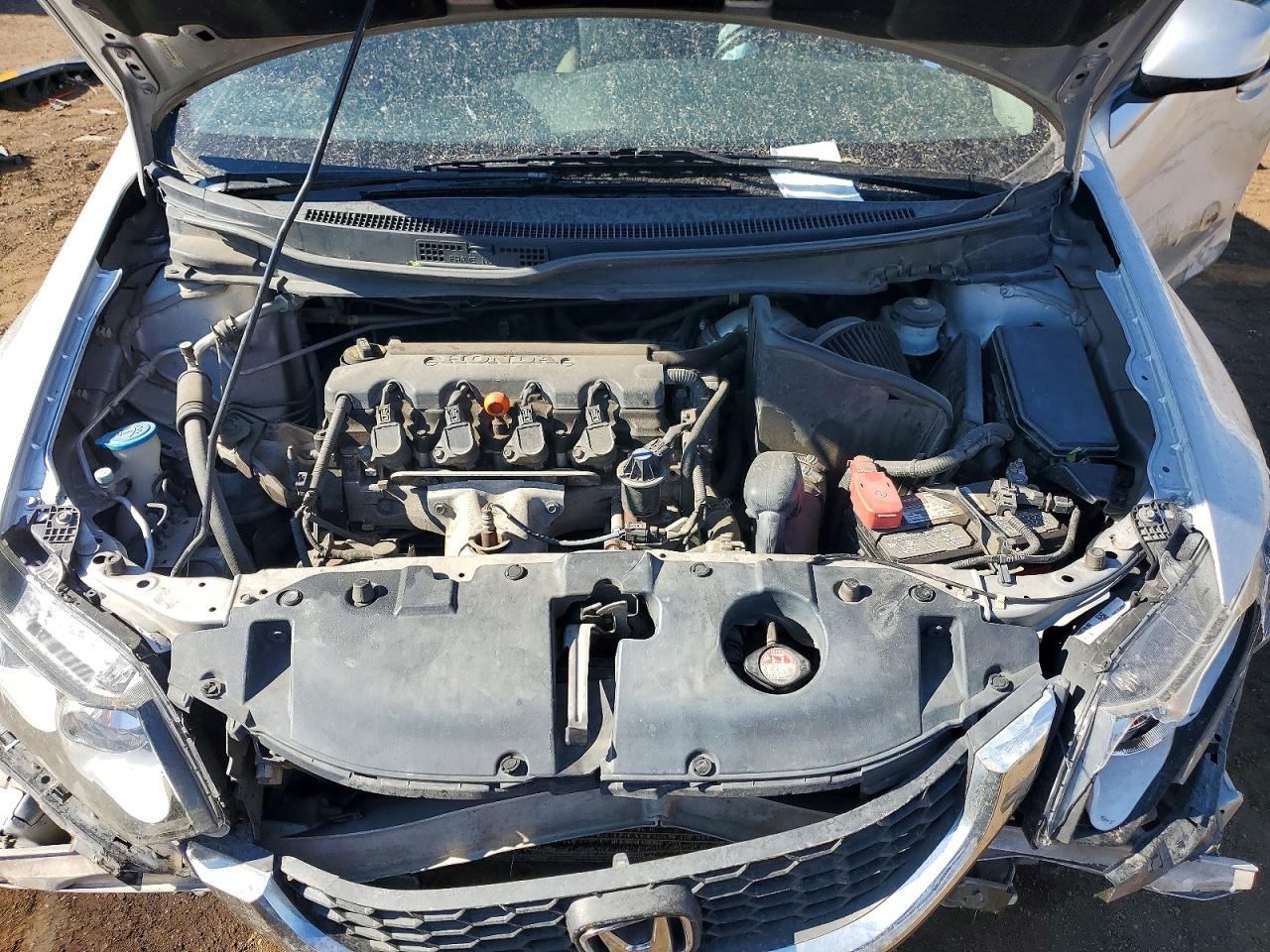 2013 Honda Civic Lx Серебряный vin: 19XFB2F58DE028001