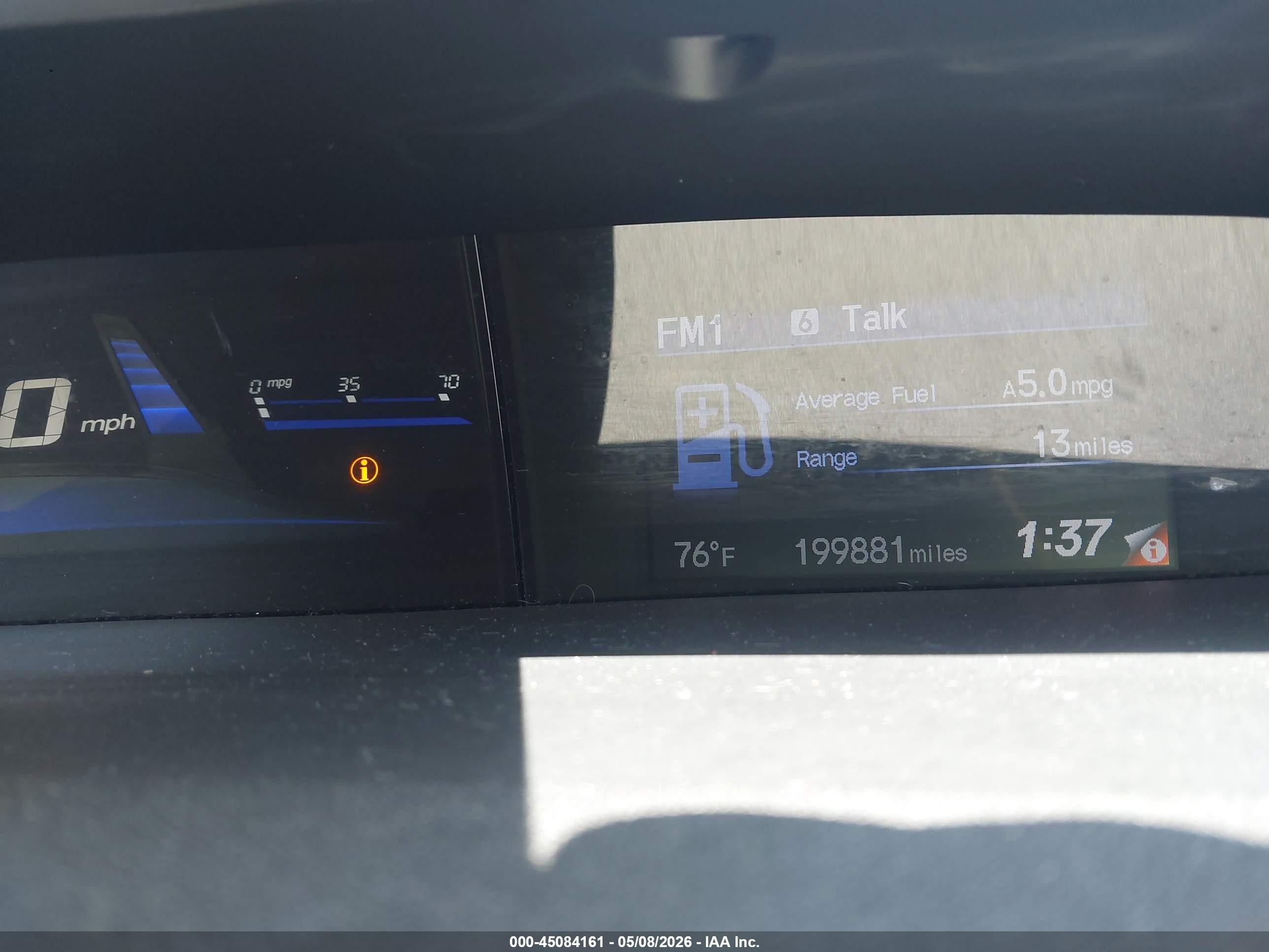 2013 Honda Civic Lx Gray vin: 19XFB2F58DE032694