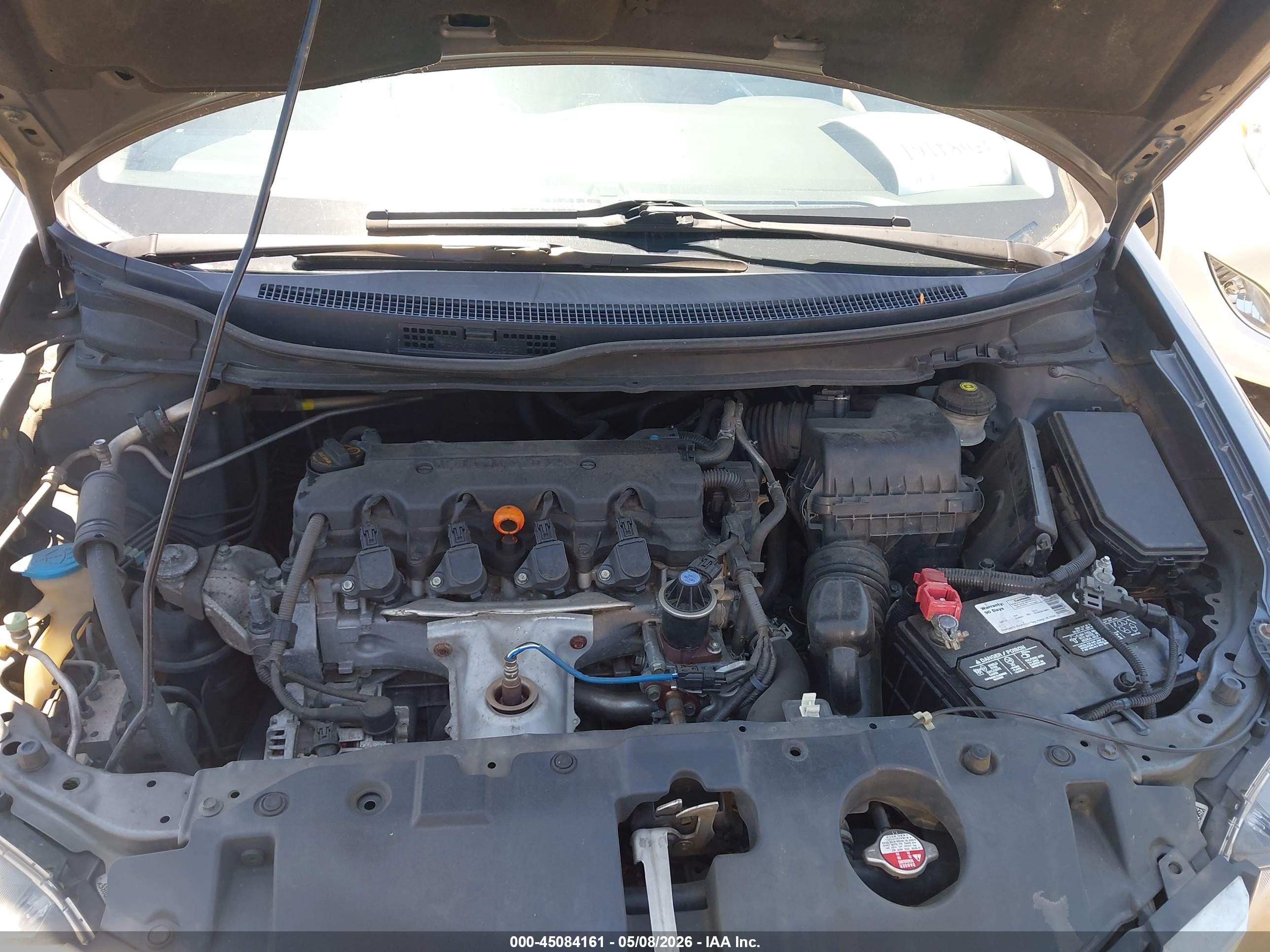 2013 Honda Civic Lx Gray vin: 19XFB2F58DE032694