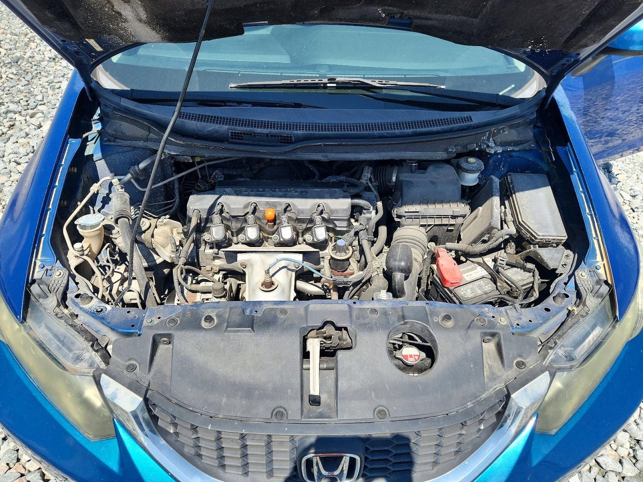 2013 Honda Civic Lx Синий vin: 19XFB2F58DE034798