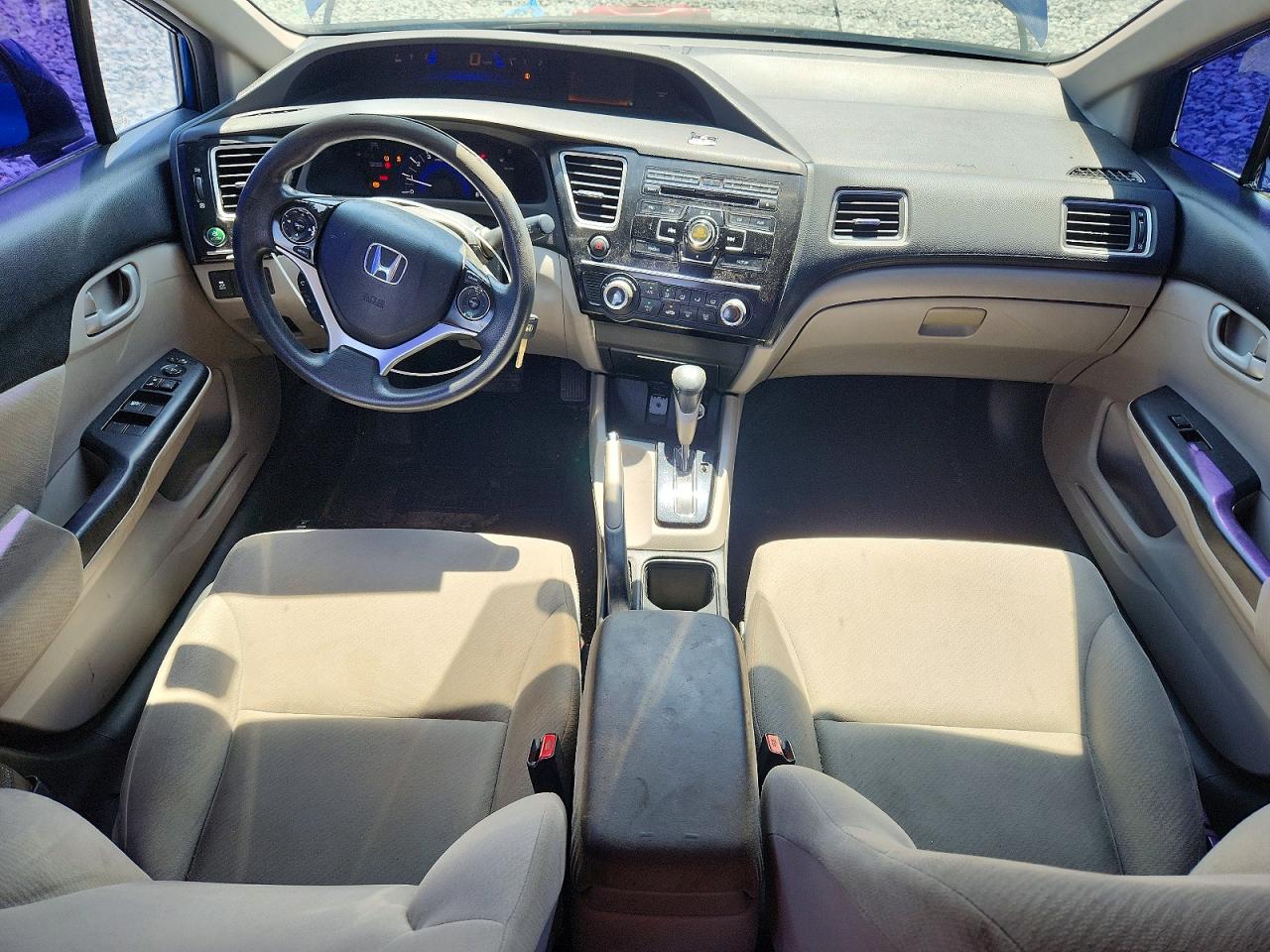 2013 Honda Civic Lx Синий vin: 19XFB2F58DE034798