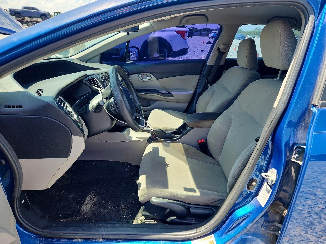 2013 Honda Civic Lx Синий vin: 19XFB2F58DE034798
