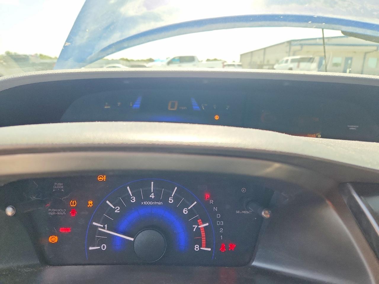 2013 Honda Civic Lx Синий vin: 19XFB2F58DE034798