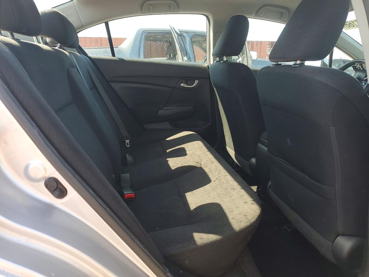 2013 Honda Civic Lx Silver vin: 19XFB2F58DE045784