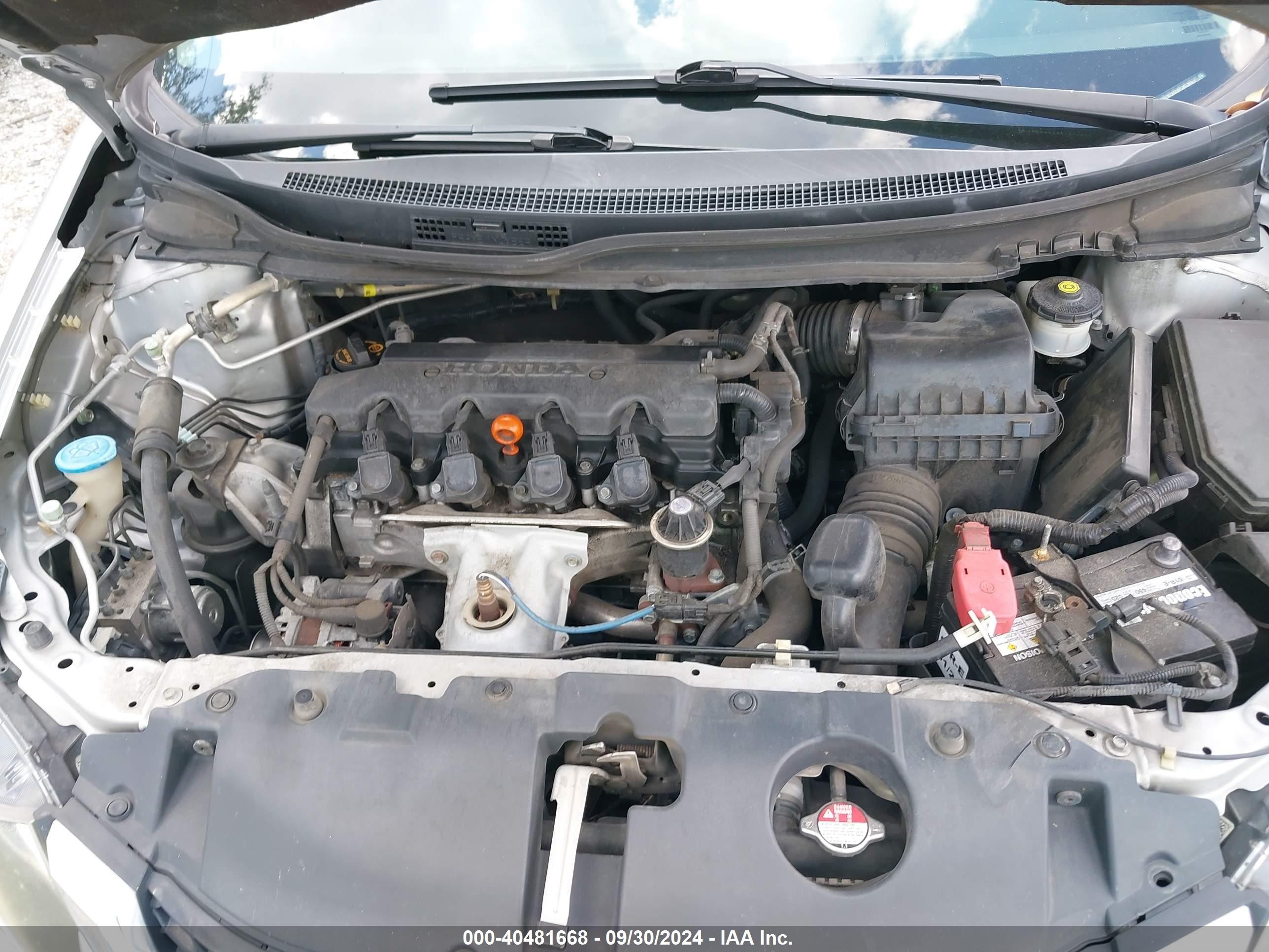 2013 Honda Civic Lx Silver vin: 19XFB2F58DE053349