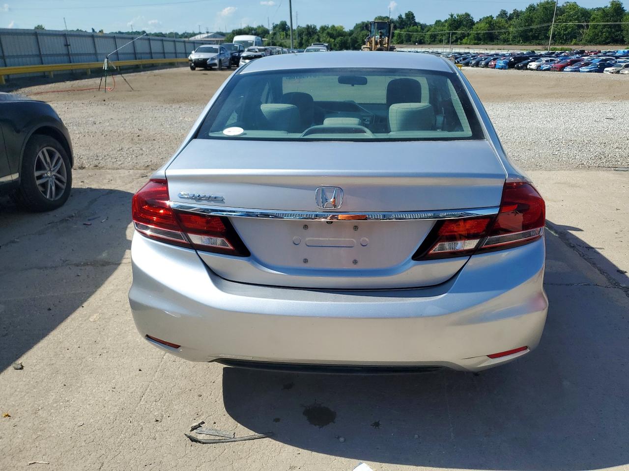 2013 Honda Civic Lx Серый vin: 19XFB2F58DE069700