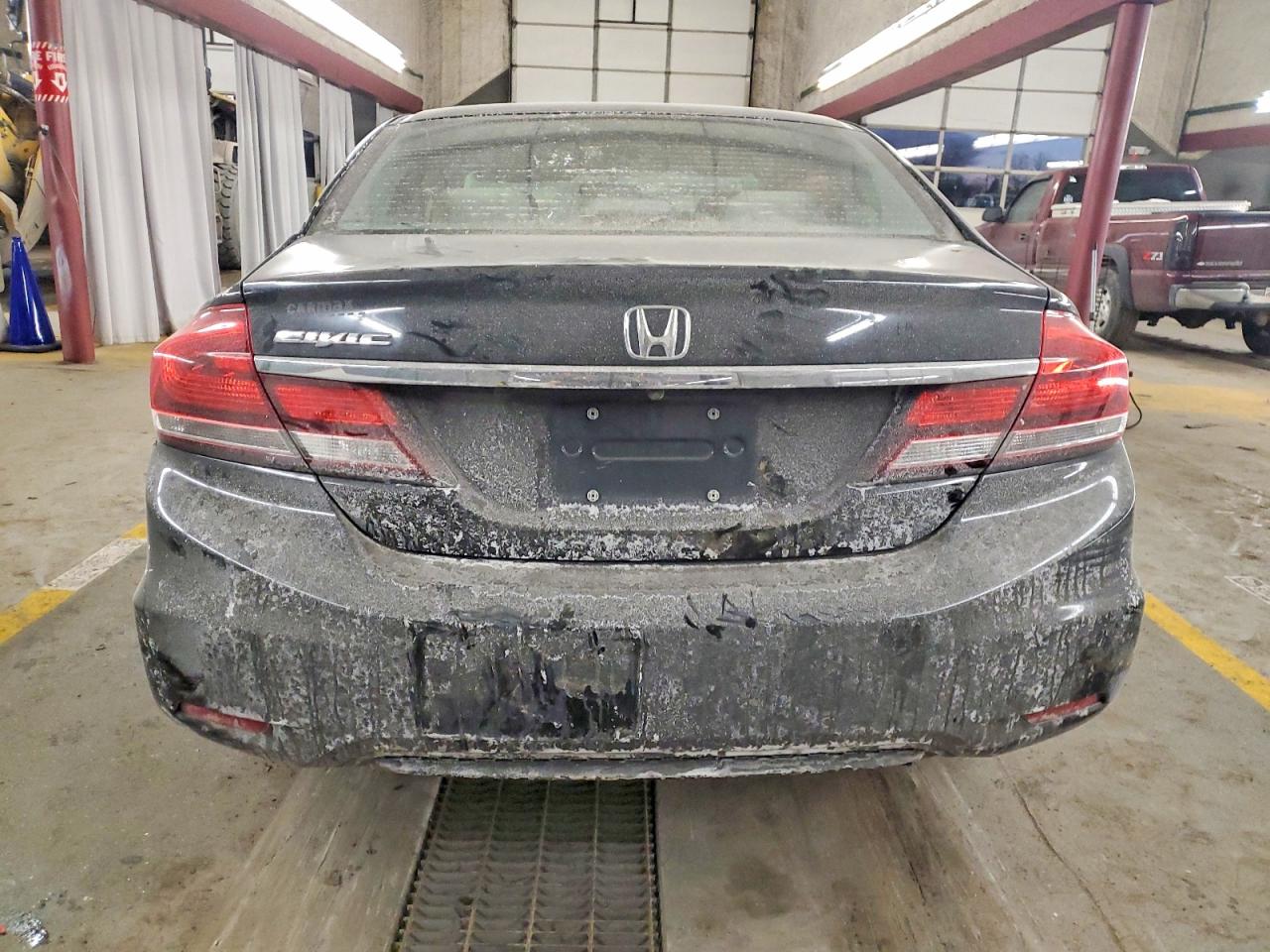 2013 Honda Civic Lx Черный vin: 19XFB2F58DE216808