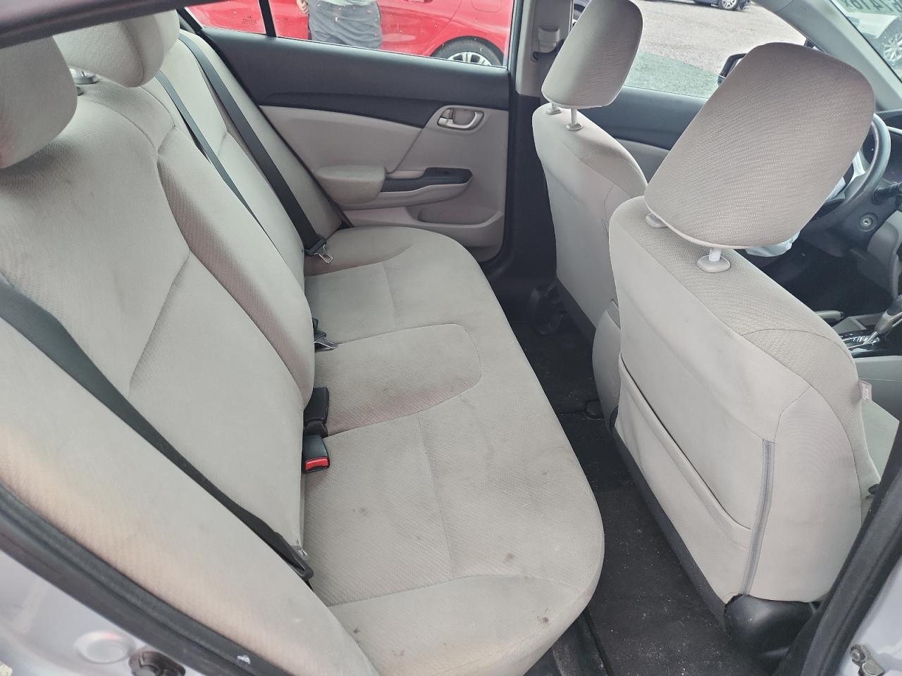 2013 Honda Civic Lx Silver vin: 19XFB2F58DE229817