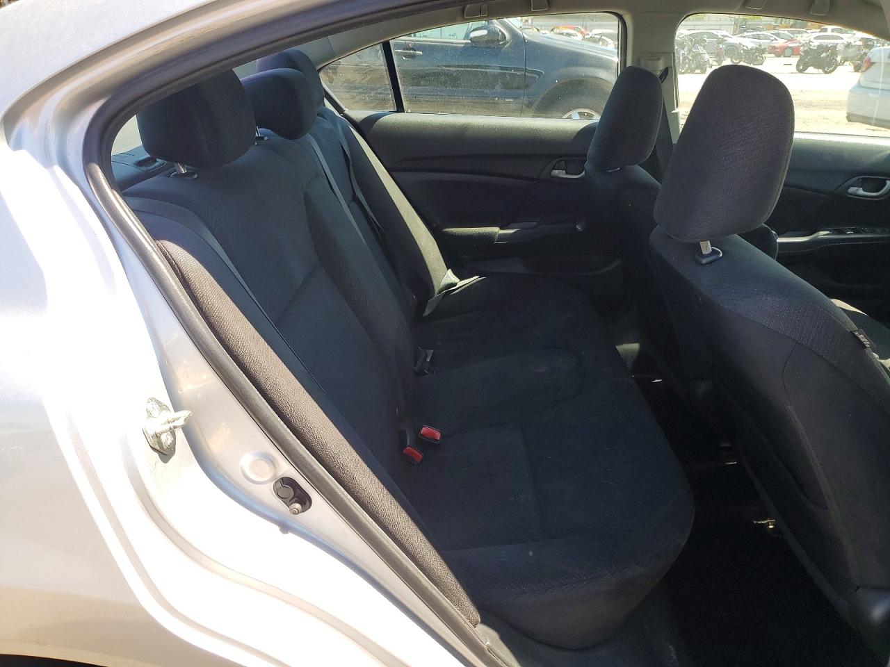 2013 Honda Civic Lx Silver vin: 19XFB2F58DE264566