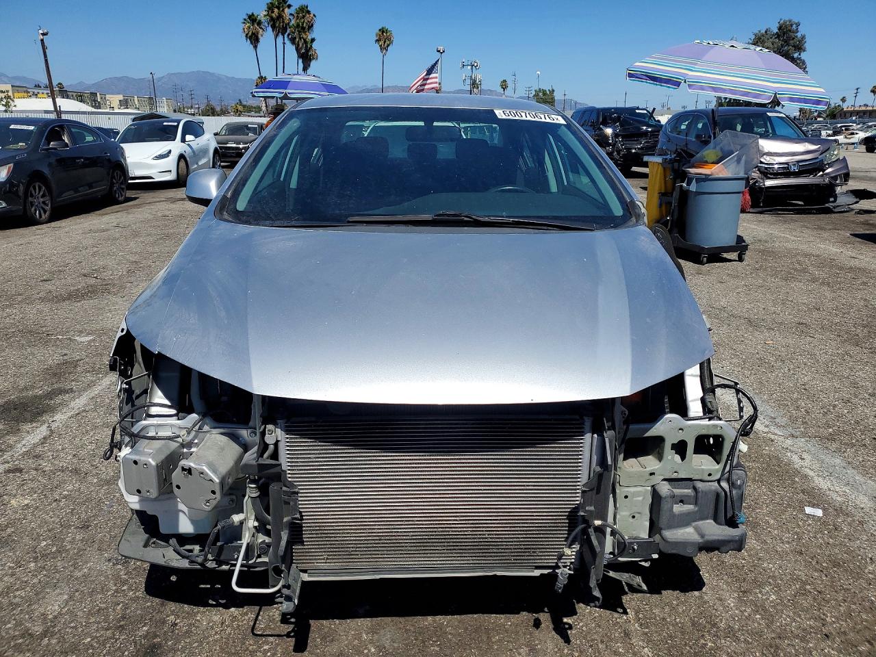 2013 Honda Civic Lx Silver vin: 19XFB2F58DE264566