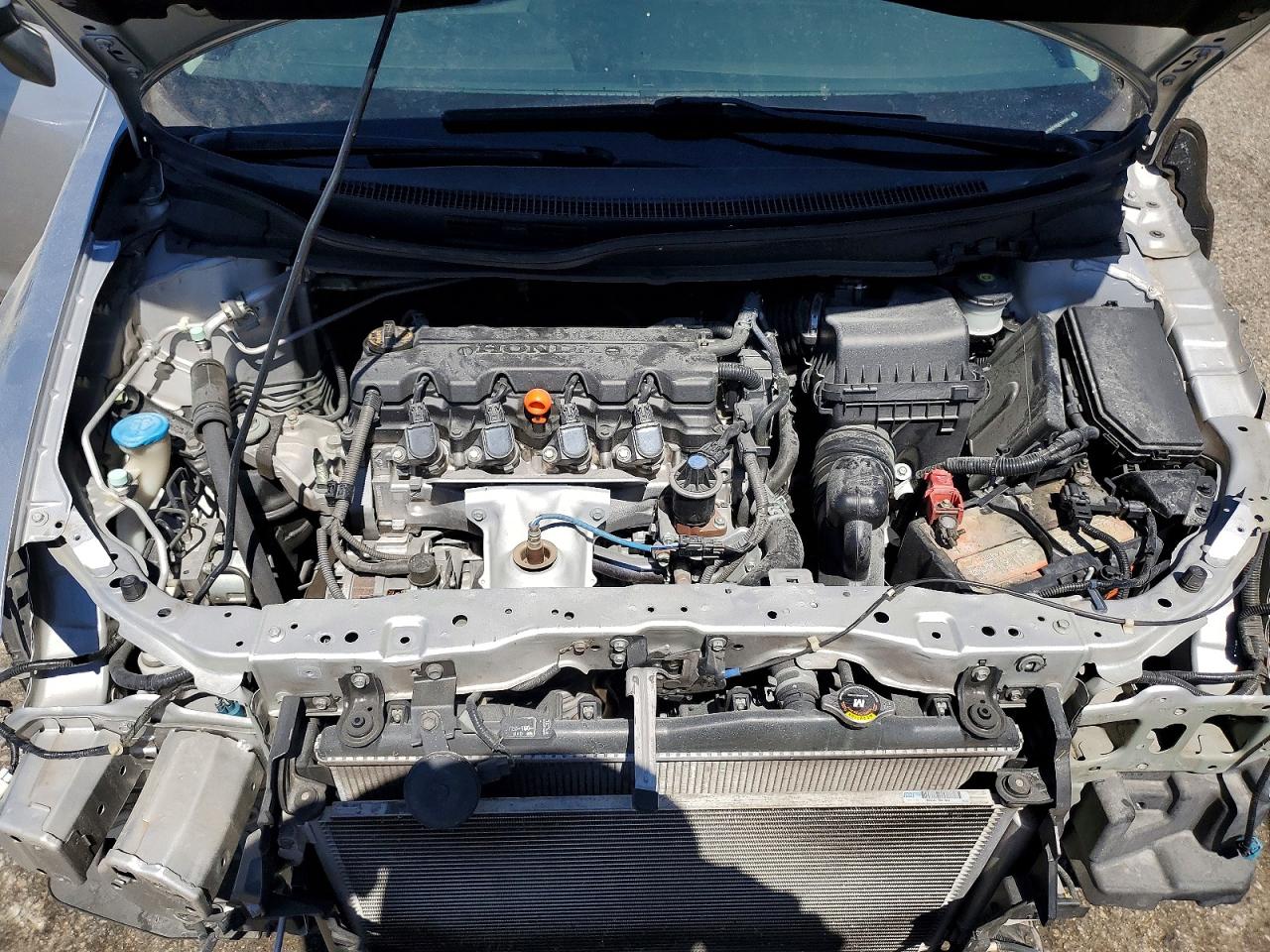 2013 Honda Civic Lx Silver vin: 19XFB2F58DE264566