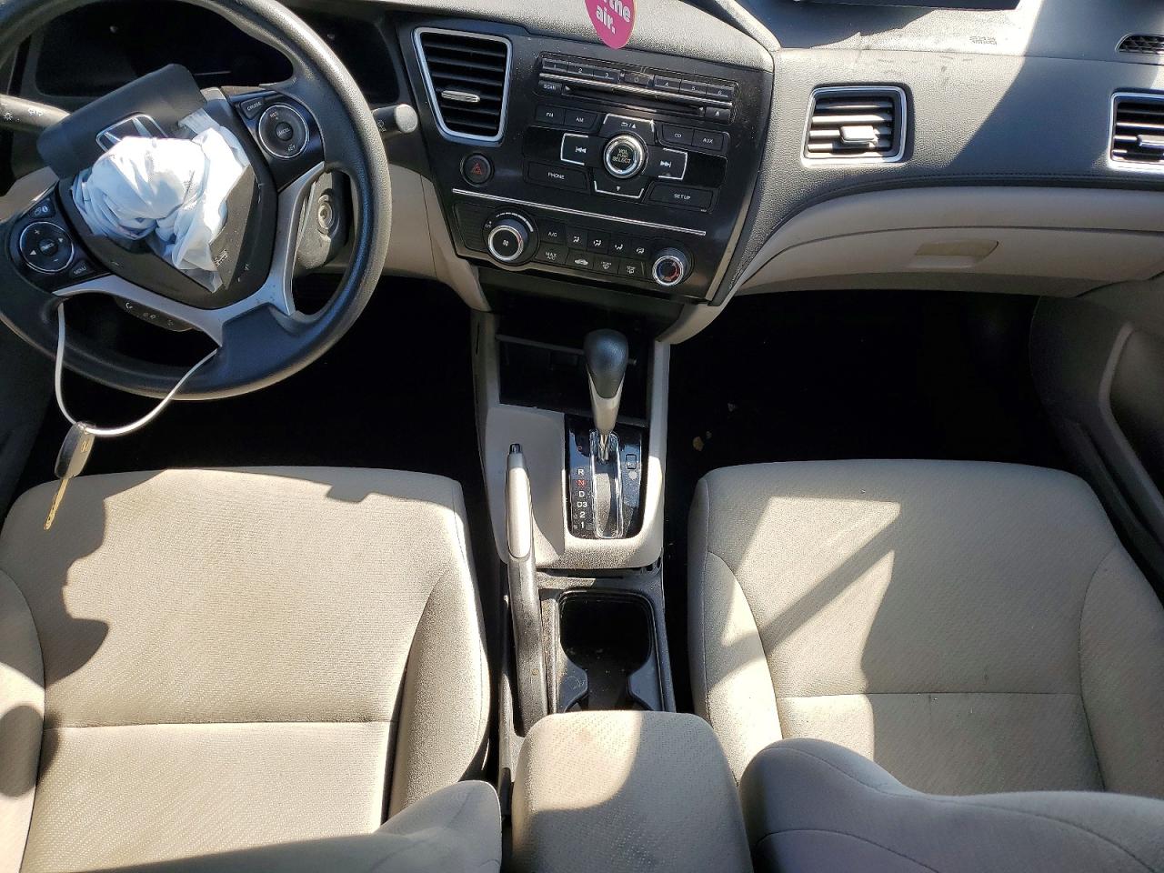 2013 Honda Civic Lx Gray vin: 19XFB2F58DE272957